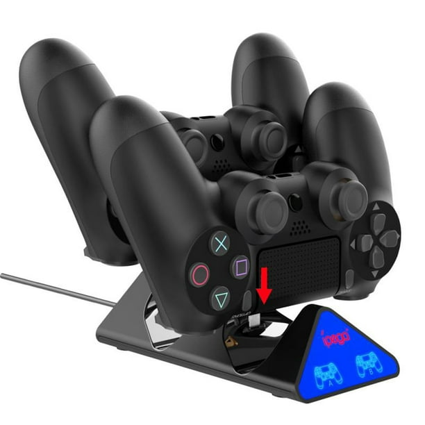 iPega Controller Charger with Dual Charging Ports USB Charging Station Dock with LED-Indicator - Black iPega Controller Charger with Dual Charging Ports USB Charging Station Dock with LED-Indicator - Black